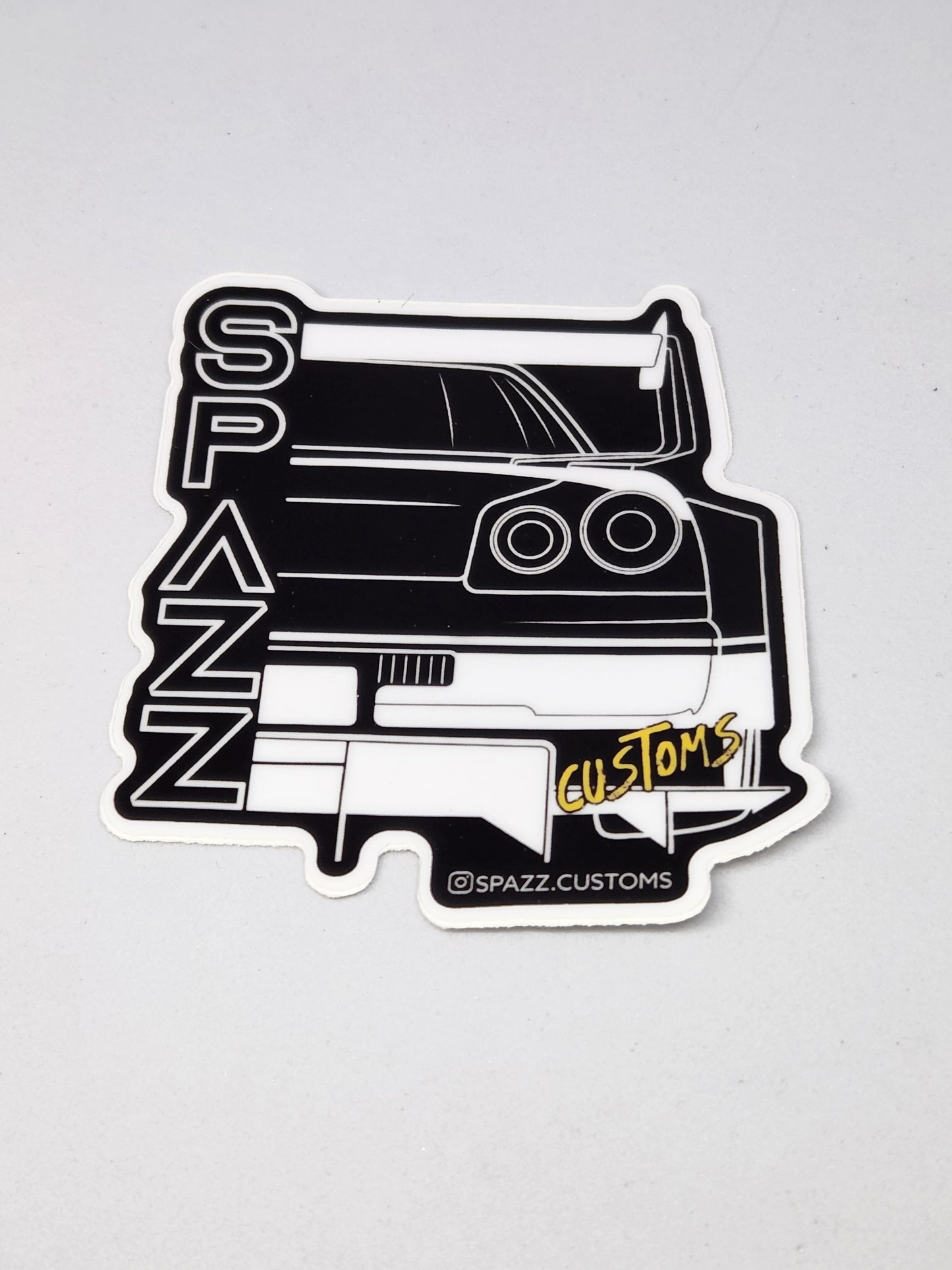 * Spazz Customs Sticker